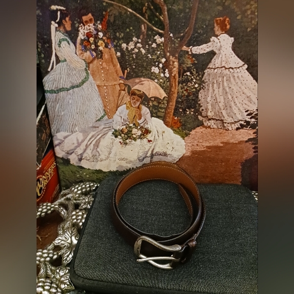 🐴 John W. Nordstrom Vintage Belt 🐎 Size 34 Men,Made In America 🇺🇸 😀 👌 - Picture 8 of 13